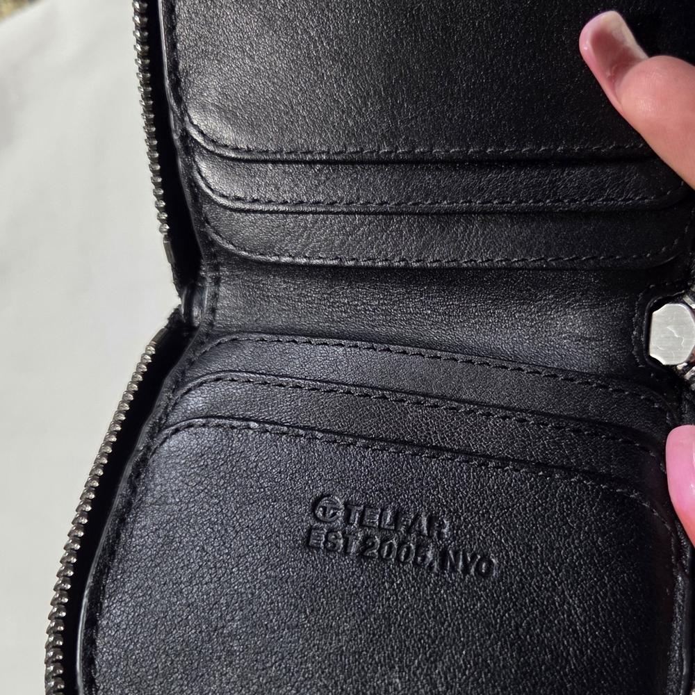 Telfar Black Leather Cap and Wallet Set - Picture 8 of 10
